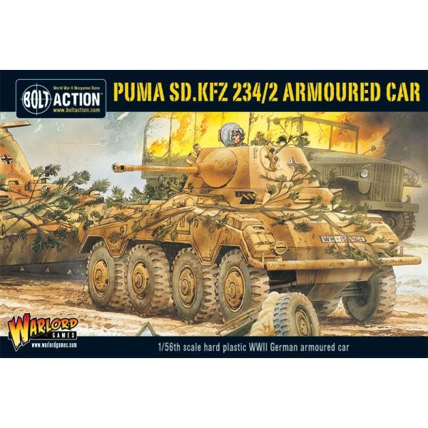 Bolt Action - Puma SD.KFZ 234/2 Armoured Car - WGB...