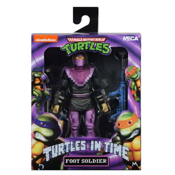 NECA TMNT Turtles in Time: Foot Soldier 7 Inch Act...
