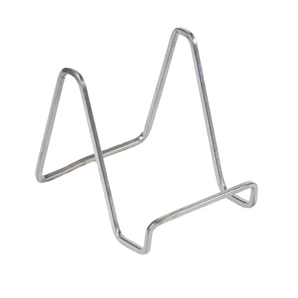 TRIPAR 6 Silver Metal Square Wire Easel Display St...