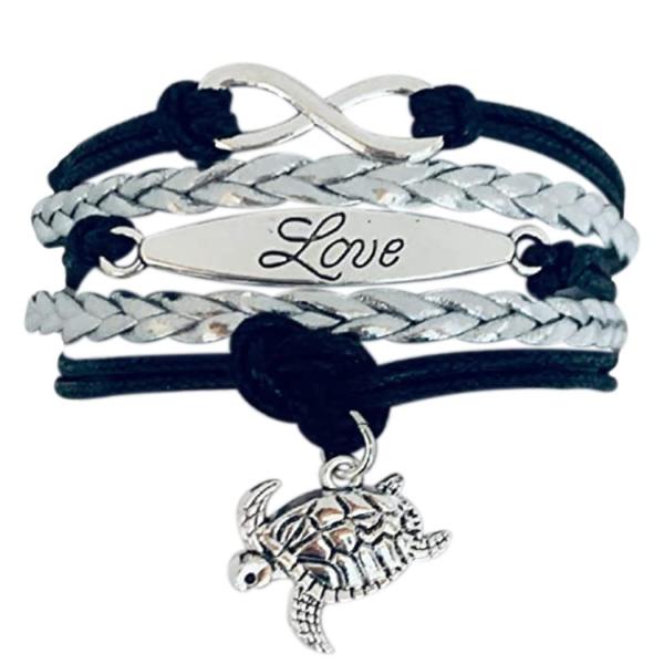 Turtle Bracelet Infinity Love Turtle Gifts Sea Tur...