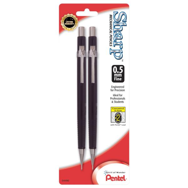 Pentel Automatic Sharp Mechanical Pencils 0.5 mm B...