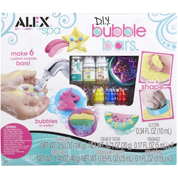 Alex Spa DIY Bubble Bars Girls Fashion Activity