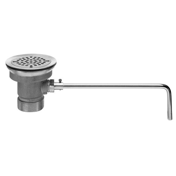 Fisher 22209 DrainKing Waste Valve with Flat Strai...