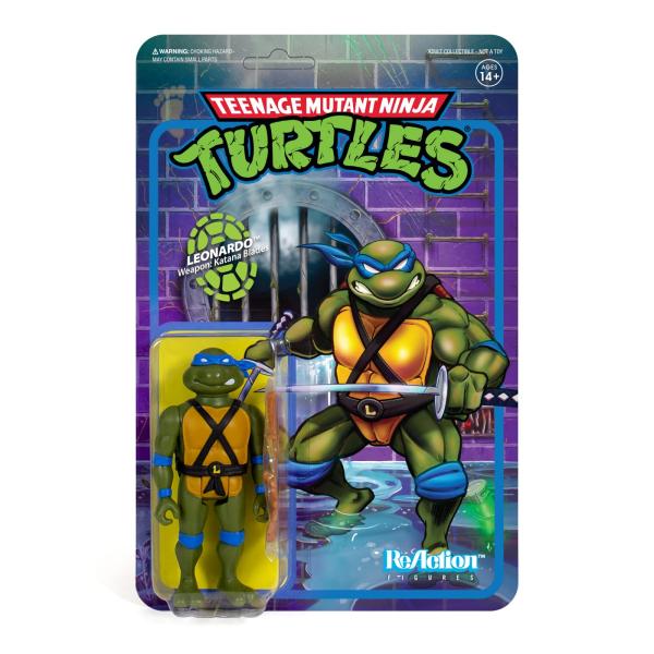 Super7 Teenage Mutant Ninja Turtles Leonardo 3.75 ...