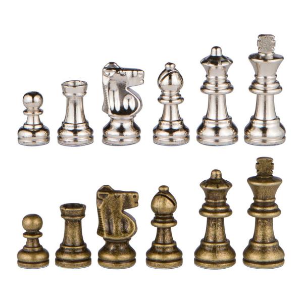 Odysseus Metal Weighted Chess Pieces with 2.5 Inch...