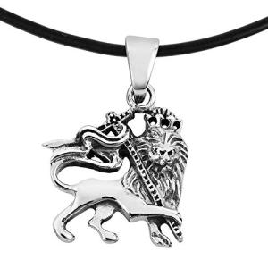 AeraVida Antique Celtic Knot Rasta Lion of Judah R...