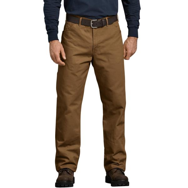Dickies Men&apos;s Relaxed Fit Straight-Leg Duck Carpen...
