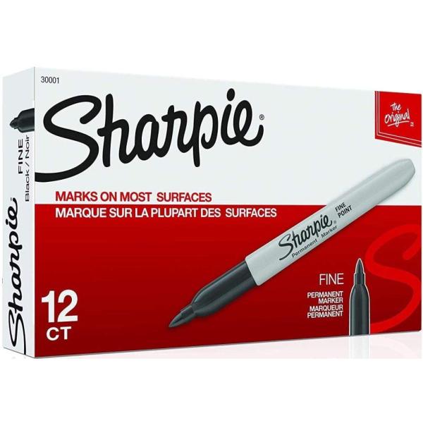 Sharpie 30001 Fine Point Permanent Marker Marks On...