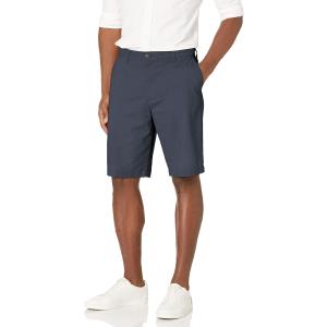 Dockers Mens Perfect Classic Fit Shorts (Regular and Big & Tall) Maritime Blue 32の商品画像
