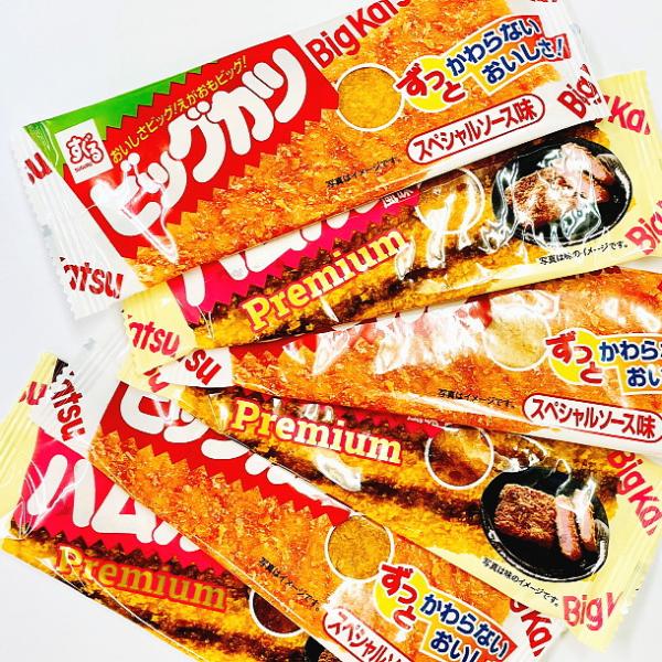 昔からある懐かしい駄菓子「 ビッグカツ 」2種類の味 合計60枚 詰め合わせ セット　送料無料 駄菓...