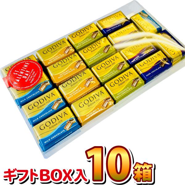ギフト箱入！ギフト包装！ GODIVA チョコレート ナポリタン 4種類 36粒 詰め合わせBOX ...