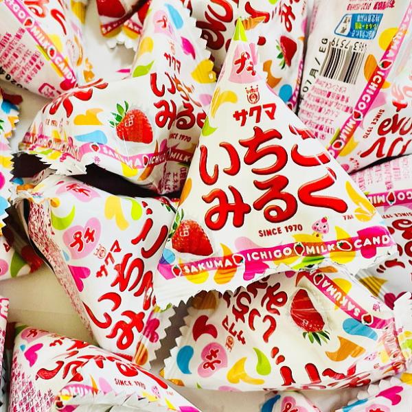 サクマ プチ いちごみるく 1袋（3粒入）×90袋　送料無料 大量 個包装 まとめ買い 駄菓子 あめ...