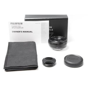 ☆新品級☆FUJIFILM 単焦点広角レンズ XF27mmF2.8 B ブラック