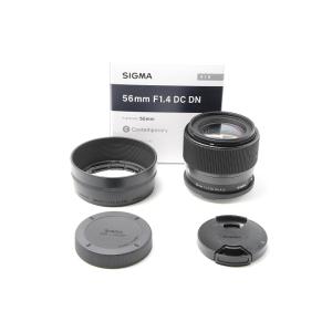 ☆新品級☆SIGMA 56mm F1.4 DC DN Contemporary ライカLマウント用