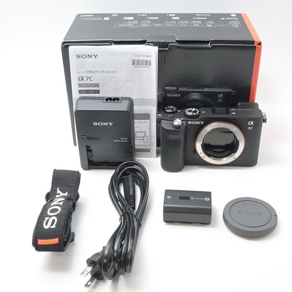 ソニー SONY α7C ボディ ブラック ILCE-7C B