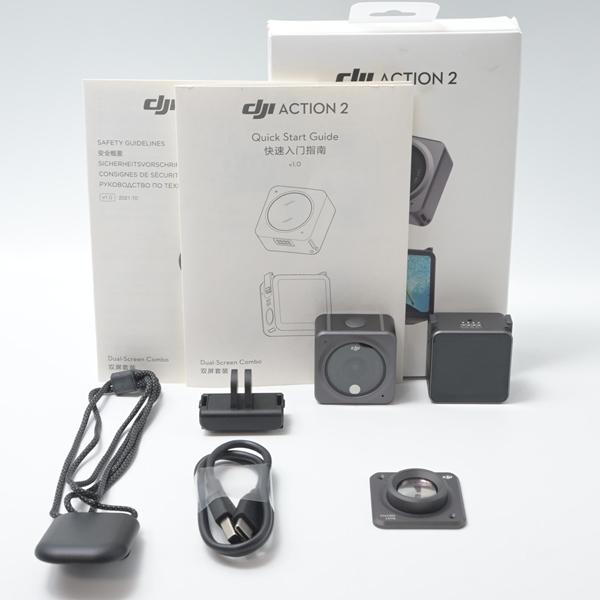 ディージェイアイ DJI Action 2 Dual Screenコンボ 4Kアクションカメラ