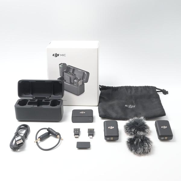 ディージェイアイ DJI Mic (トランスミッター×2 + レシーバー×1 + 充電ケース) ワイ...
