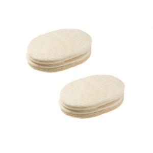 [８個セット] ヘチマスポンジ ヘチマ スポンジ へちまたわし たわし 天然素材 エコ 環境にやさしい 肌にやさしい キッチンスポンジ 食器洗い 野菜洗い 果物洗い