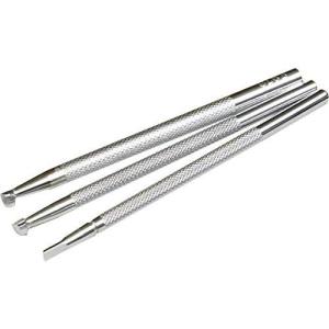 クラフト社 レザークラフト用 通常刻印 C カモフラージュ 人気の3本セット C431&C425&C454