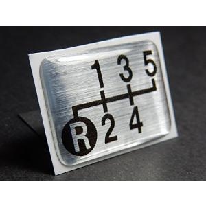 シフトパターン Tuningfan エンブレム 左下R 5速MT車用