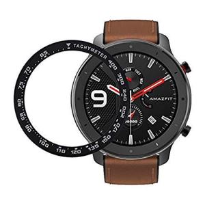 HuaWei Watch GT 2 46mmベゼルリング 保護ベゼルカバー，傷防止 for HuaWei Watch GT 2 46mm 用アンチリン