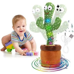 歌うサボテン、踊るサボテン、dancing cactus toy 一般的なかわいいサボテンのおもちゃのダンス＆歌サボテン人形 おもちゃの子供のおもちゃ