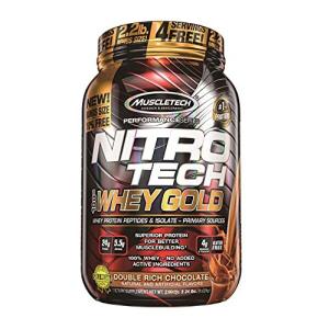 Muscletechニトロテック 100% WHEY GOLD ホエイゴールド ダブルリッチチョコレート 1.0kg