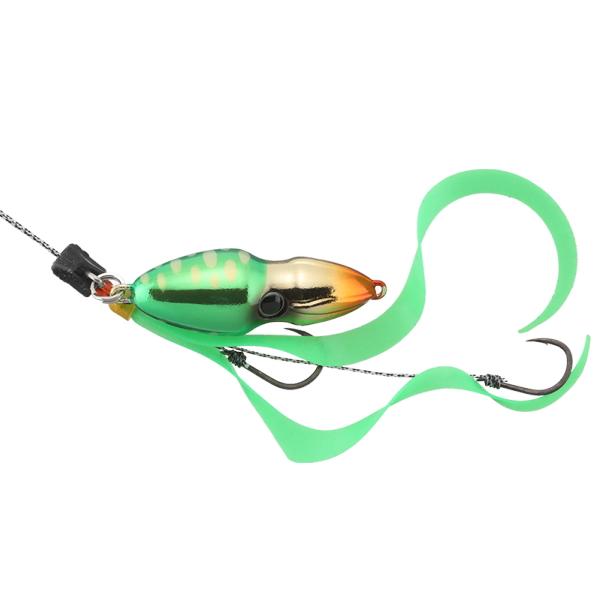 ジャッカル [2] 鉛式ビンビンスイッチ 80g グリーンゴールド (N2)