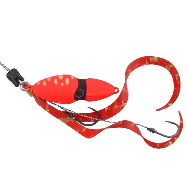 ジャッカル [2] 鉛式ビンビンスイッチ 80g ブライトオレンジ (N2)