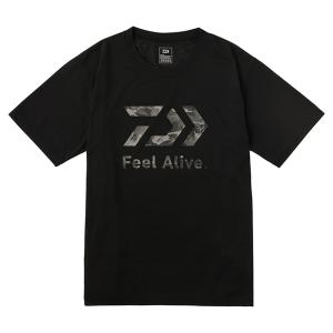 ダイワ [90] 24年春夏 24 Feel Alive. サンブロックシャツ DE-9524 ブラック 2XL｜kameya-ec1