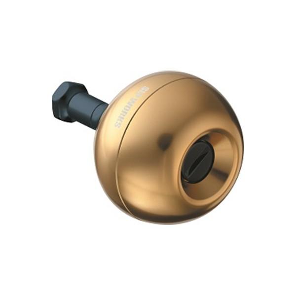 SLPワークス RCS アルミラウンドノブ ゴールド [90]