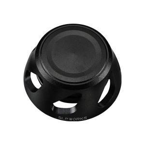 SLPワークス [90] 25RCS マシンカットブラックハンドル 40mm SLP WORKS 爆買対象商品 SLPワークス [90] 25RCS マシンカットブラック