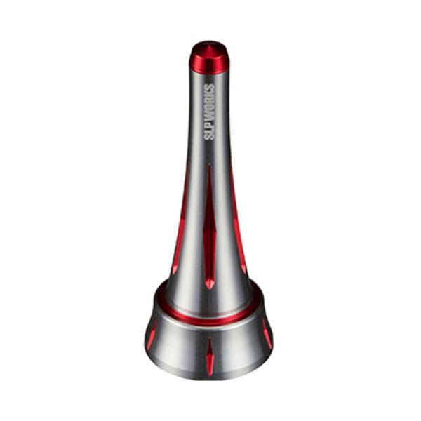 SLPワークス [90] SLPW スピニングリールスタンド S シルバー・レッド