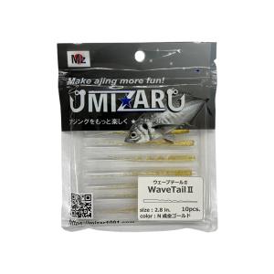 ミザール  ウェーブテールII N成金ゴールド 2.8インチ