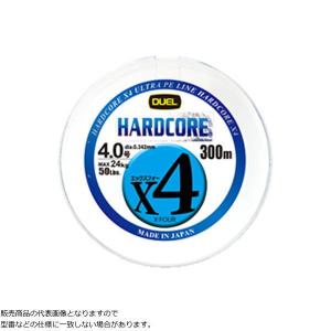 デュエル 21 ハードコアX4 5色分けイエローマーキング 300m 2.0号 [1]｜kameya-ec1