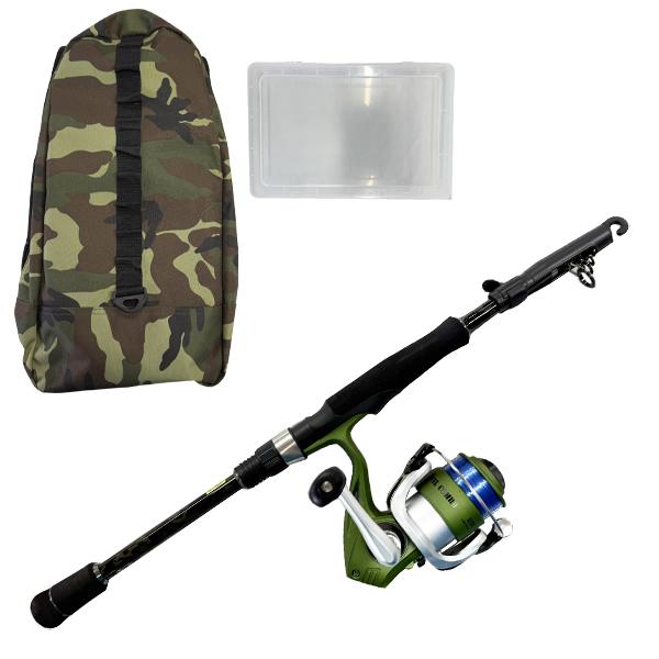 スポーツライン [90] トラベルコンボ 605TL ナイロン2号150m付属 ロッド・リール・バッ...