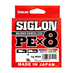 サンライン [1] シグロン PEx8 マルチカラー5色 150m 1.2号 20LB (N5)｜kameya-ec1