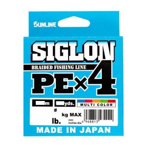 サンライン [1] シグロン PEx4 マルチカラー5色 200m 1.5号 25LB (N2)｜kameya-ec1