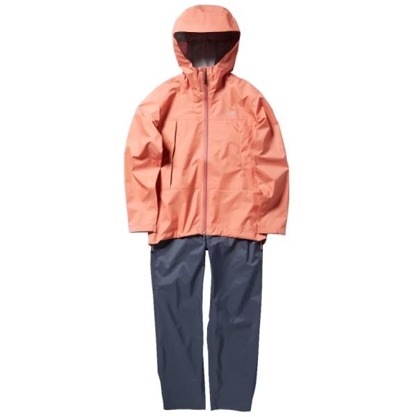 シマノ [90] 24 3レイヤー レインスーツ RA-047X サーモンピンク M 返品不可