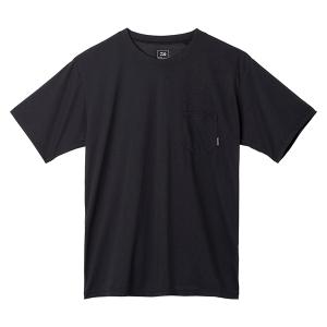 ダイワ [90] '22 ショートスリーブ ポケットTシャツ DE-9422 XL ブラック 2022春夏モデル｜kameya-lure