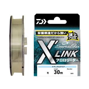 ダイワ [90] エメラルダス フロロリーダーX'LINK 1.5号 30ｍ ナチュラル (N2)｜kameya-lure