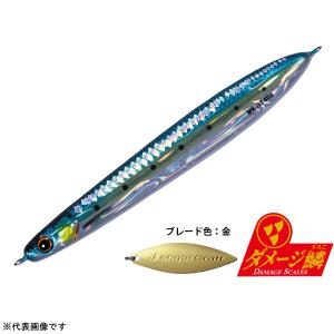 メジャークラフト [2] マキジグ ジェット 30g MAKI-JET30L #98 ダメージ金イワシ(ケイムラ) (N2)｜kameya-lure