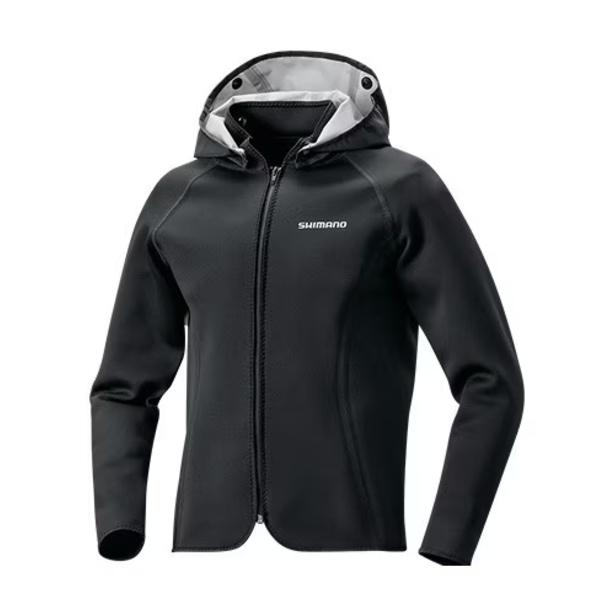ポイント15倍 シマノ [90] クロロプレン ジャケット WJ-086T ブラック L
