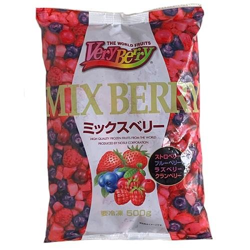 【冷凍】ノースイ ミックスベリー（ホール）500g｜フルーツ スイーツ パンケーキ　ヨーグルト アイ...