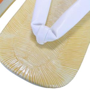 雪駄 せった メンズ 草履 白鼻緒 アメ底 ス...の詳細画像1