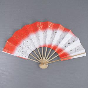 舞扇子 舞踊 扇子 化粧箱入り 舞扇 踊り 祭り 日本舞踊 日舞 黒骨 茜色
