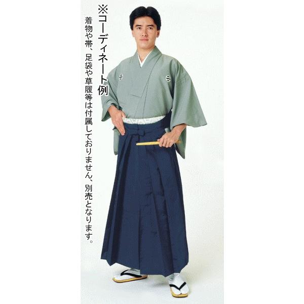 袴 メンズ レディース 馬乗り袴 レーヨン ポリ 成人式 茶道 踊り 袴 日本製 紺 kz