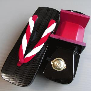 下駄 げた レディース 赤鼻緒 二枚歯 着物 浴衣 盆踊り 祭り 踊り 芳町