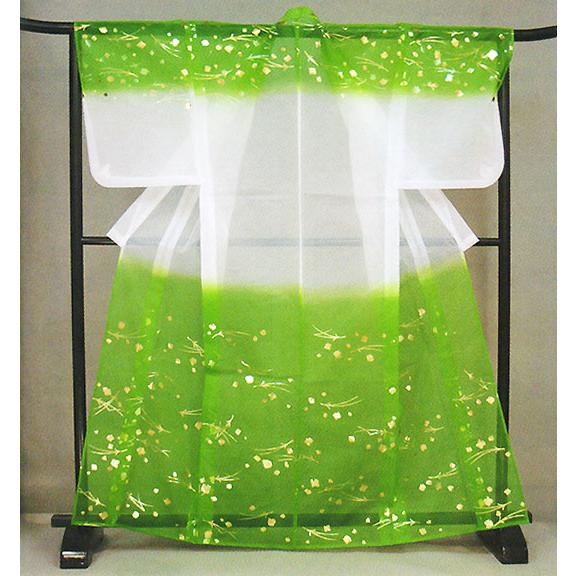 被衣 （納期約45日） かつぎ かずき 踊り 衣被 きぬ かつぎ 日本舞踊 歌舞伎 萌黄色 松葉 ア...