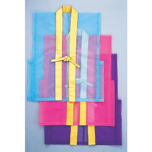 羽織 はおり 紗 ナイロン オーガンジー レース 踊り 祭り 無地袖無し羽織 袖なし半纏